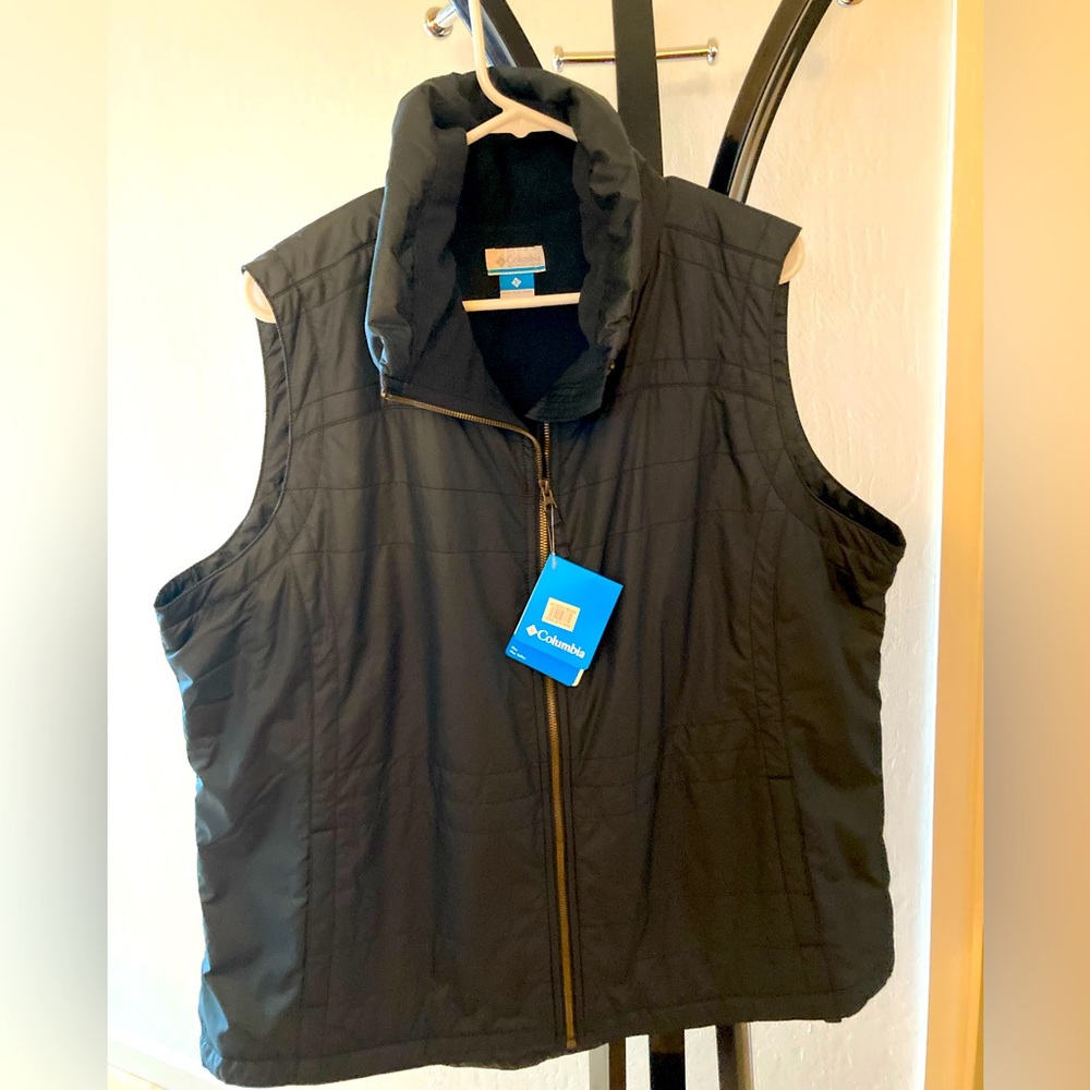 Gray never worn winter Columbia vest!